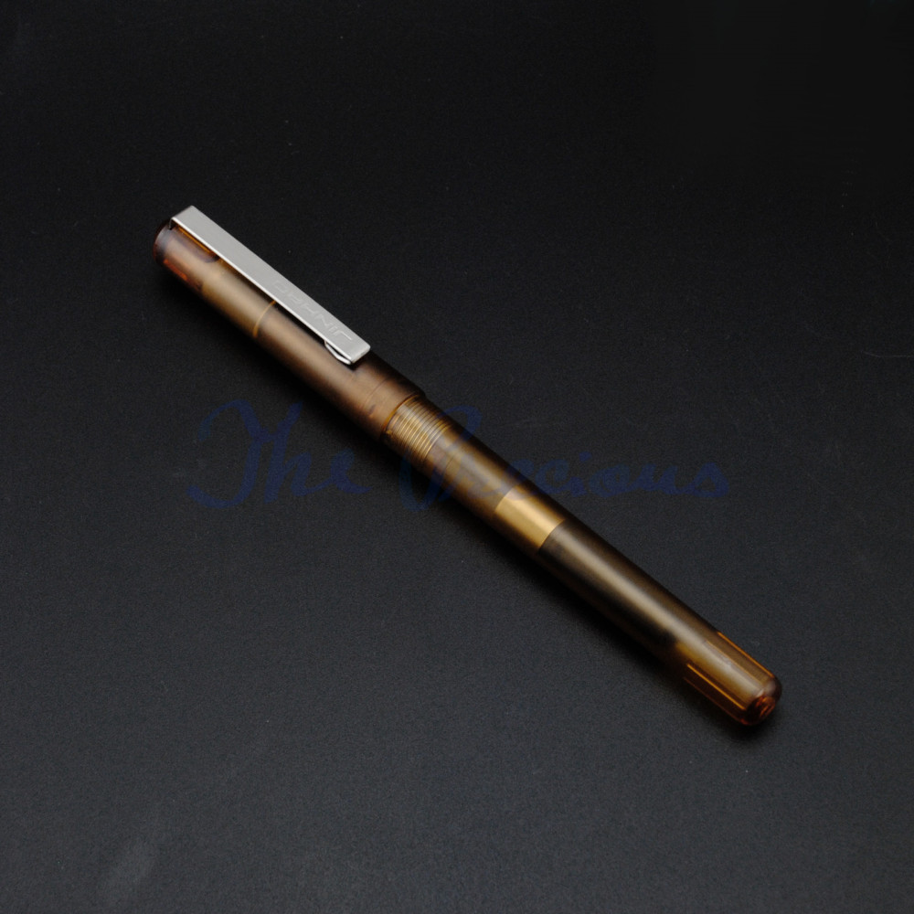 Jinhao 991 transparent brown fountain pen 0.3mm